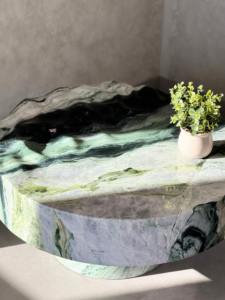 Verde Oceania Marble Coffee Table