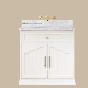 Eleanor Vanity 900 - Classic White