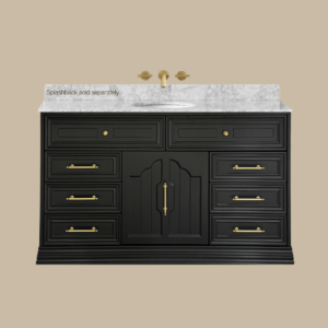 Eleanor Vanity 1500 Single Bowl - Black