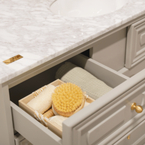 Eleanor Vanity 1200 - Pearl Grey