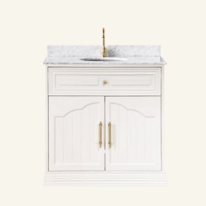 Eleanor Vanity 900 - Classic White