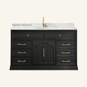 Eleanor Vanity 1500 Single Bowl - Black
