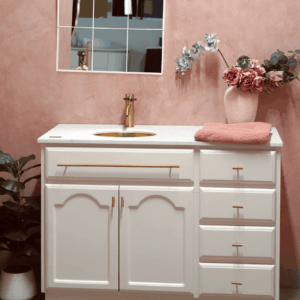 Elise Vanity 1200 - Classic White