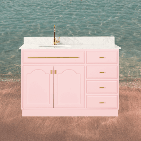 Elise Vanity 1200 - Rose
