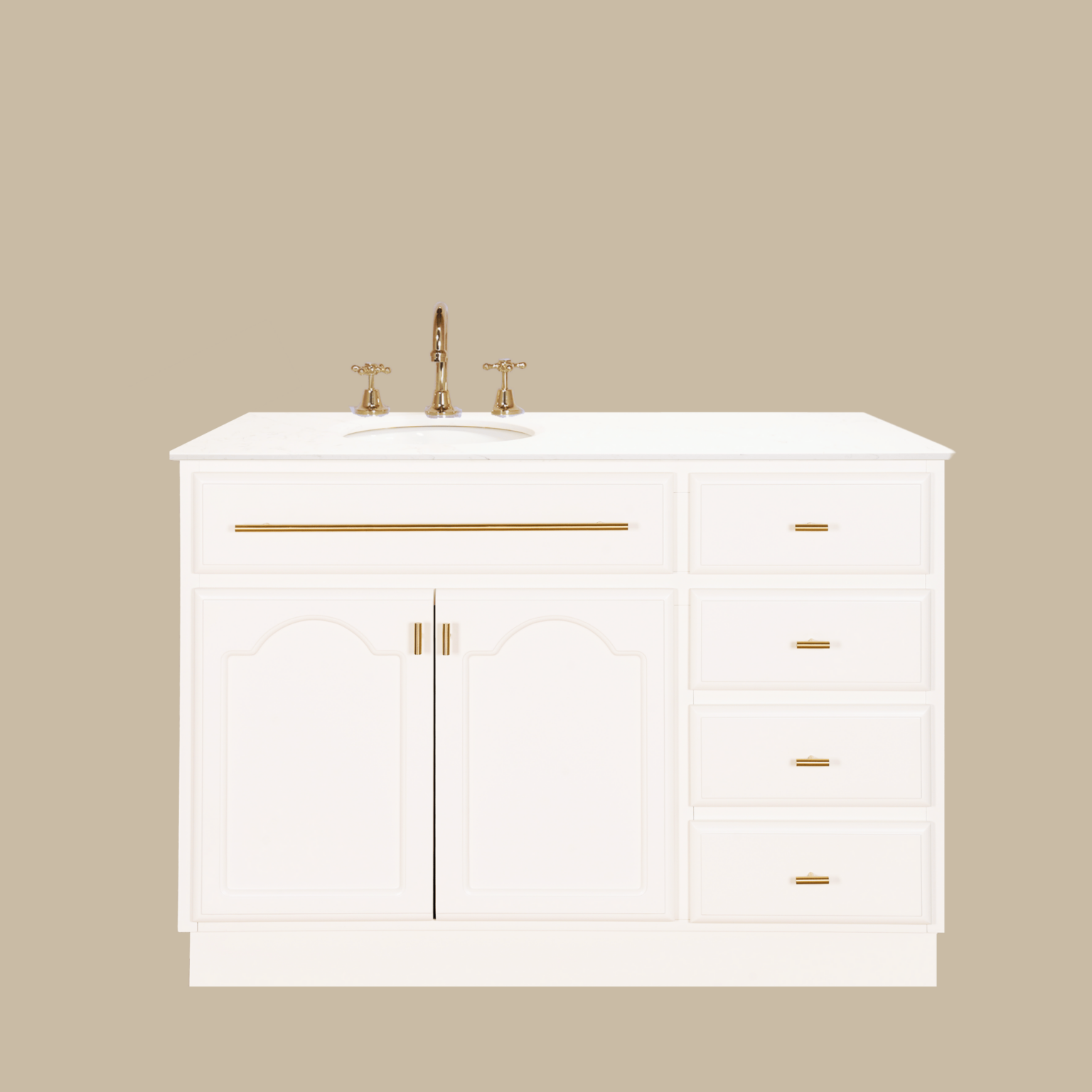 Elise Vanity 1200 - Rose