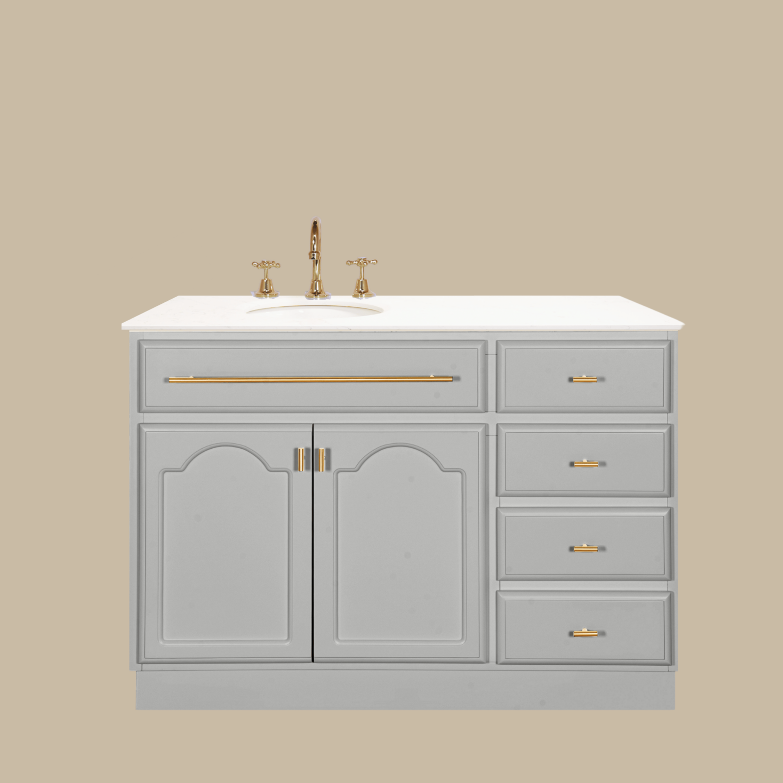 Elise Vanity 1200 - Black