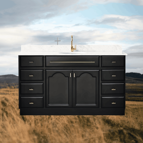 Elise Vanity 1500 Single Bowl - Pearl Grey