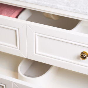 Audrey Vanity Freestanding 1200 Single Bowl -  Classic White