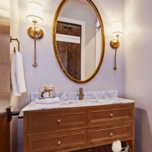 Audrey Vanity Freestanding 1200 Single Bowl - Brown Oak 