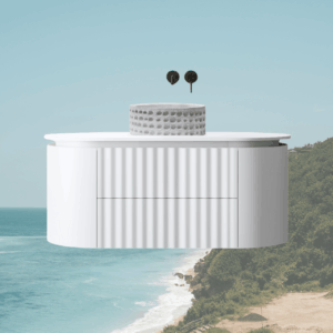 Wave Wall-Mounted Vanity 1200 - Sandy