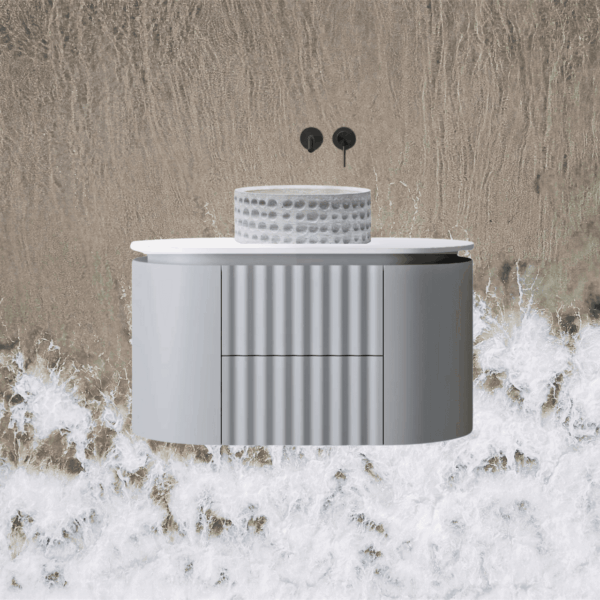 Wave Wall-Mounted Vanity 900 - Sandy