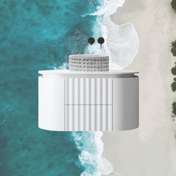 Wave Wall-Mounted Vanity 900 - Sandy