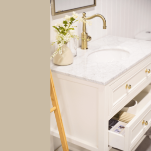 Audrey Vanity Freestanding 900 Single Bowl - Classic White
