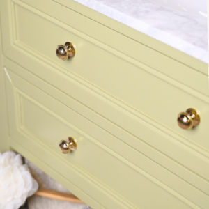 Audrey Vanity Freestanding 900 Single Bowl - Sagewood