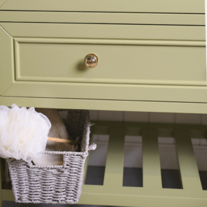 Audrey Vanity Freestanding 900 Single Bowl - Sagewood