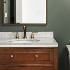 Audrey Vanity Freestanding 900 Single Bowl - Brown Oak 