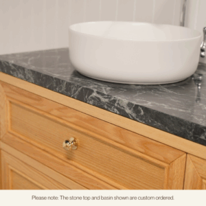 Audrey Vanity Freestanding 1200 Single Bowl - Natural Oak 