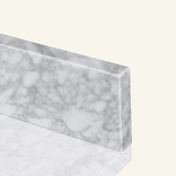 Carrara Marble Splashback for Bathroom Vanity Sink Top
