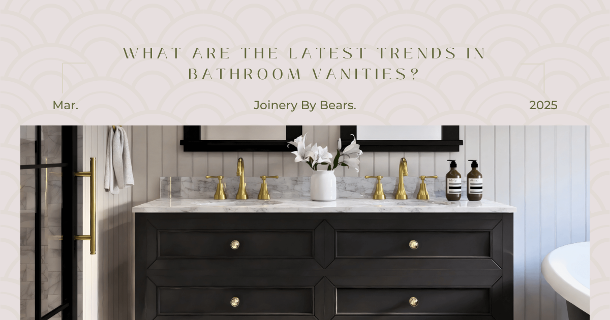 What Are the Latest Trends in Bathroom Vanities?