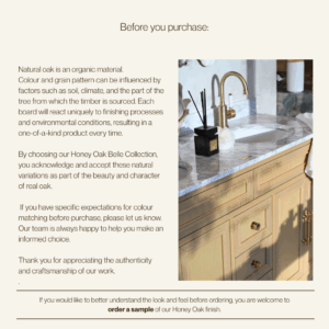 Belle Scalloped Vanity 1500 Double Bowl Freestanding – Honey Oak