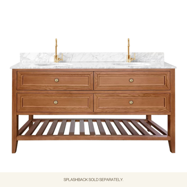 Audrey Vanity Freestanding 1800 Double Bowl - 5 Colours
