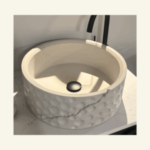 Cove Almond Nano Stone Basin