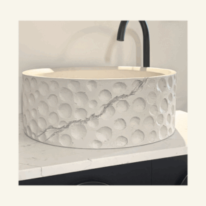 Cove Almond Nano Stone Basin