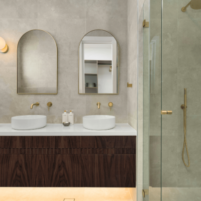 Ashton Wall-Mounted Vanity 1500 Double Bowl