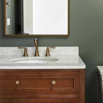 Audrey Vanity Freestanding 900 Single Bowl - Brown Oak 