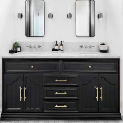 Eleanor Vanity 1800 Single or Double Bowl